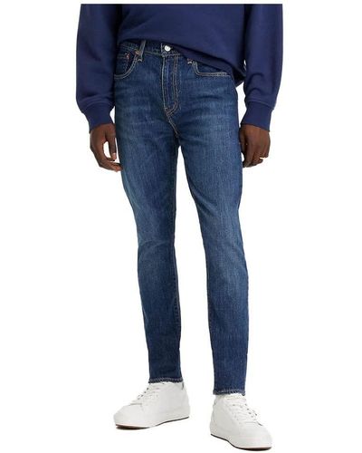 Levi's 512 Slim Taper Jeans Voor - Blauw