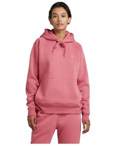 G-Star RAW Premium Core 2.0 Hooded Sweatshirt - Pink