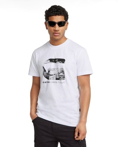 G-Star RAW Cape Town R T T-shirt - White