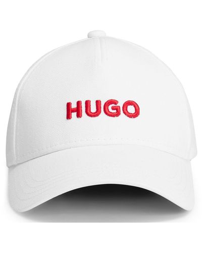HUGO Jude-bl Cap - White