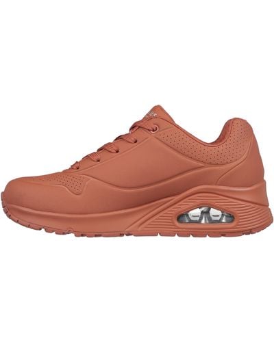 Skechers , Zapatillas Mujer, Naranja, 35.5 EU - Rojo
