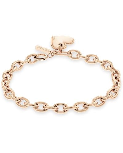 Calvin Klein Bracelet en Chaîne pour Collection ALLURING Or rose clair - 35000298 - Blanc