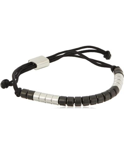 Tommy Hilfiger Jewellery Men's Cord Bracelet - 2790292 - Black