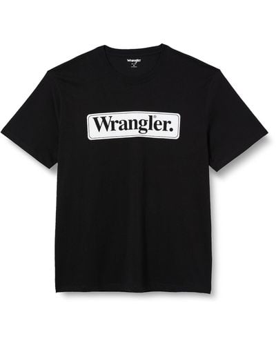 Wrangler Tè T-Shirt - Nero