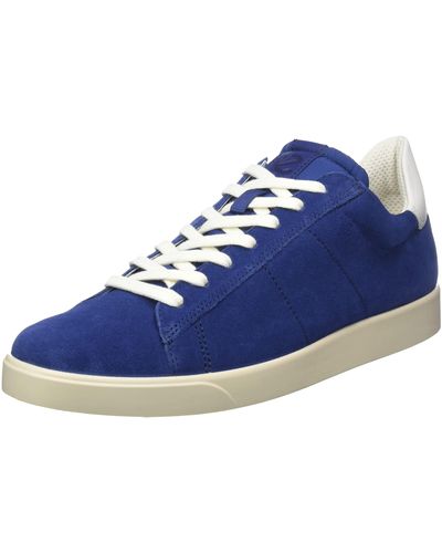 Ecco Street Lite Retro Sneaker - Blue