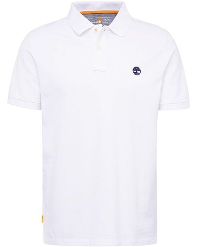 Timberland Polo droit maille piquée Millers River - Blanc