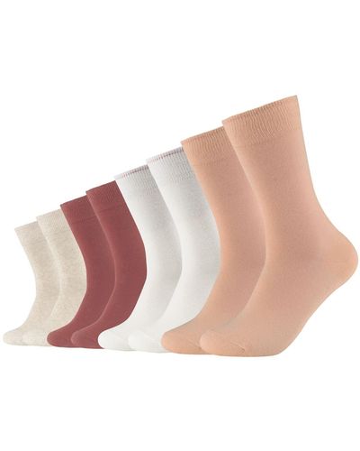 S.oliver Socken 8er Pack 39/42 pink sand