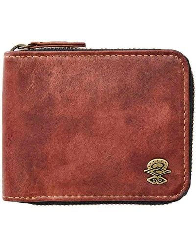 Rip Curl Searchers Rfid Slim Wallet One Size - Red