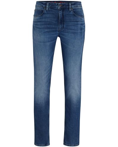 HUGO 734 Jeans_Trousers - Blau
