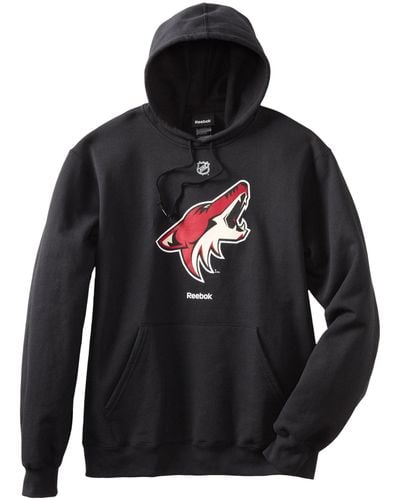 Reebok Nhl Phoenix Coyotes Primary Logo Hoodie - Black