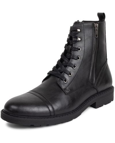 Kenneth Cole Captain Combat Boot - Black