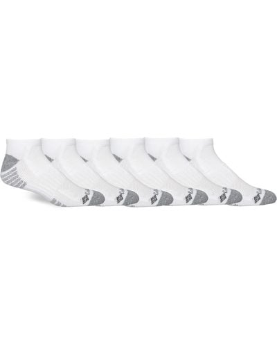 Columbia S No-show Pattern Socks - White