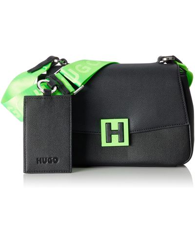 HUGO Jodie Crossbody-fl Shoulder Bag - Green