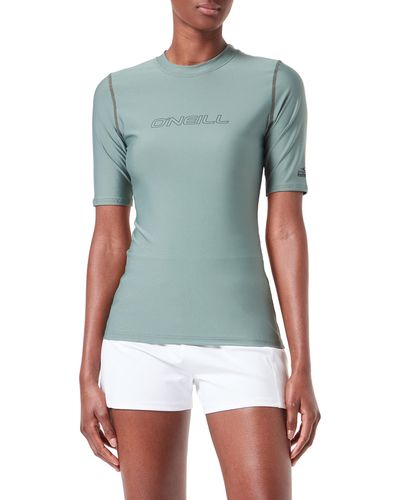 O'neill Sportswear Bidart Skin S/Slv Pelli - Blu