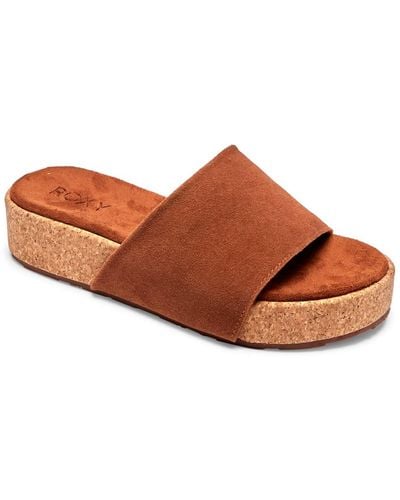 Roxy Sandals for - Sandales - - 38 - Marron
