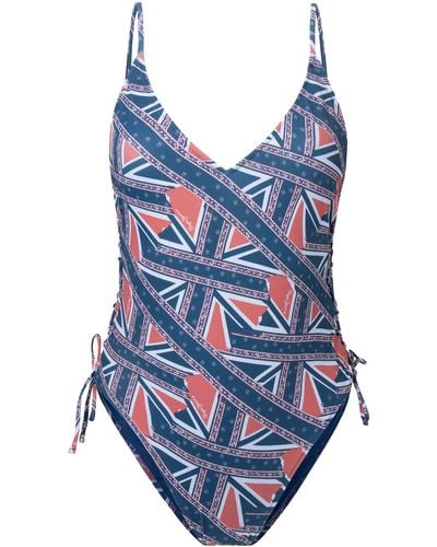 Pepe Jeans Mona One Piece Swimsuit - Blue