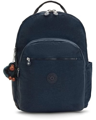 Kipling Seoul Extra Large 17" Laptop Backpack - Blue