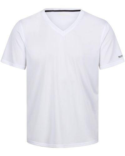 Regatta Fingal V-neck T-shirt - White
