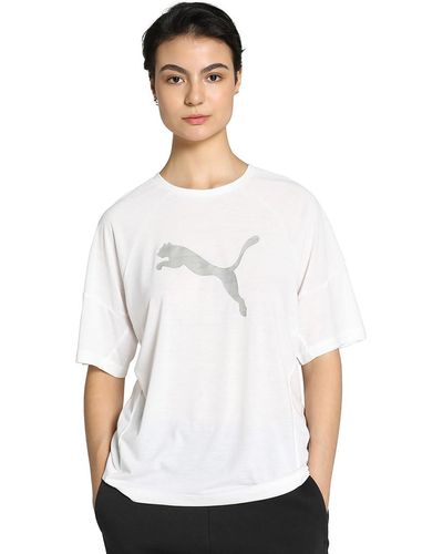 PUMA Evostripe Graphic Tee T-Shirt - Weiß