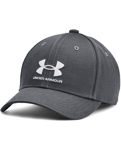 Under Armour Branded Lockup Adj Cap One Size - Grey