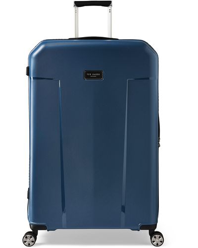 Ted Baker Flying Colours Hardside Trolley Collection - Blue