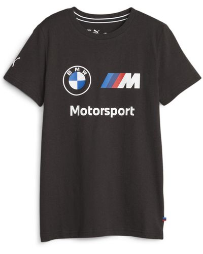 PUMA BMW M Motorsport Essentials Logo T-Shirt - Schwarz