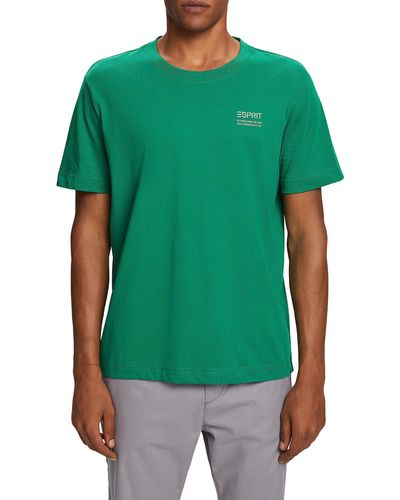 Esprit 073ee2k321 Camiseta - Verde