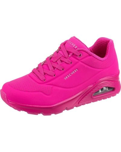 Skechers Uno -stand On Air Trainers - Roze