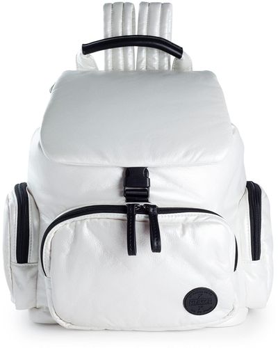 Munich Gloss Backpack Pearl - Metallic