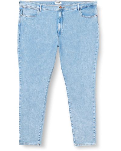 Wrangler High Skinny Pantaloni - Blu