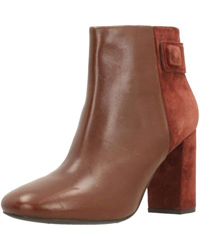 Geox Ankle Boots D643xc-04322-c6n2d Audalies Brown 39 Brown