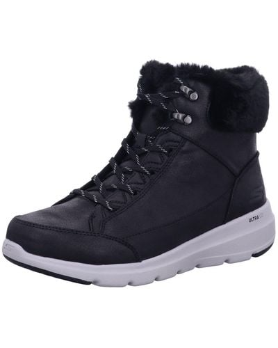 Skechers Glacial Ultra-cozyly Fashion Boot - Black