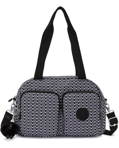 Kipling Tasche mit bequemen Schultergriffen und mehreren Reißverschlusstaschen - Schwarz