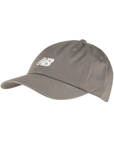 New Balance , , 6 Panel Classic Hat, Casual Baseball Caps For And , One Size, Slate - Grey
