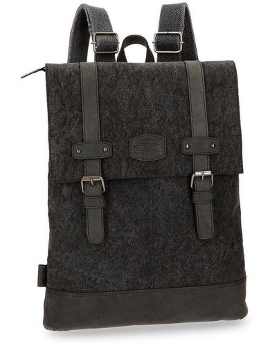 Pepe Jeans Horse Black Casual Backpack - Nero