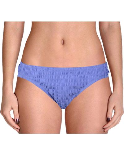 Jessica Simpson Standard Mix & Match Solid Set Swimsuit Separates - Blue