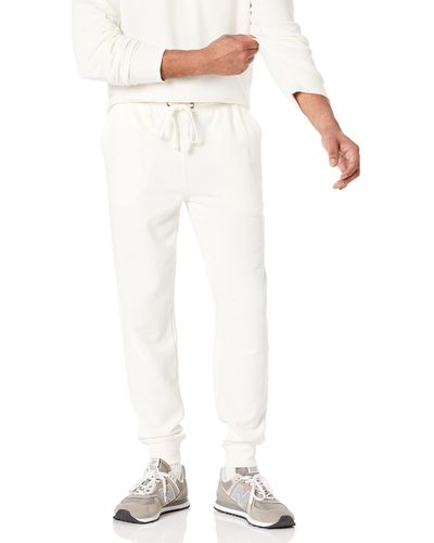 Amazon Essentials Lightweight French Terry Jogger Pant - White