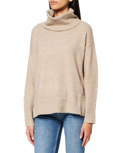 Vero Moda Vmdoffy LS Cowlneck Blouse Ga Noos Maglione - Multicolore