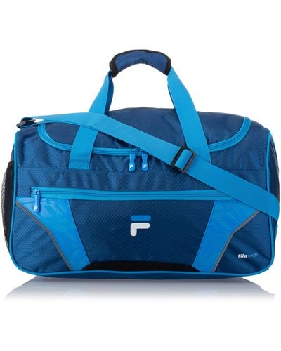 Fila Drone Sm Travel Gym Sport Duffel Bag - Blue