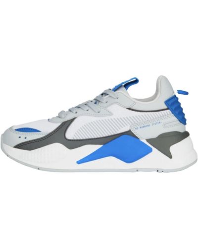 PUMA Scarpe sneaker RS-X Geek white/ platinum gray ZS23PU02 391500_01 38,5 - Blau