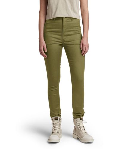 G-Star RAW Skinny Chinohose Trousers - Green