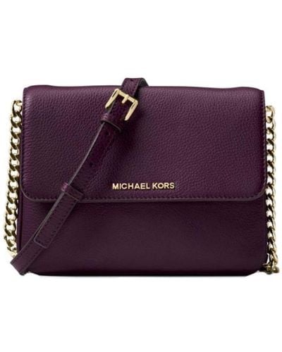 Michael Kors Michael Bedford Cross Body Bag - Purple