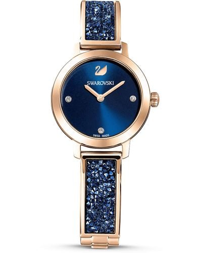 Swarovski Cosmic Rock Uhr - Blau