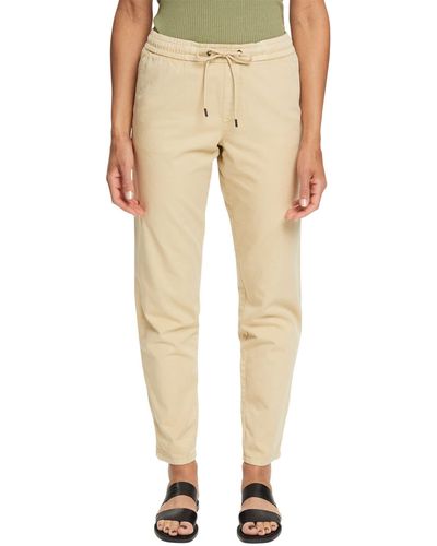 Esprit 992ee1b331 Trousers - Natural
