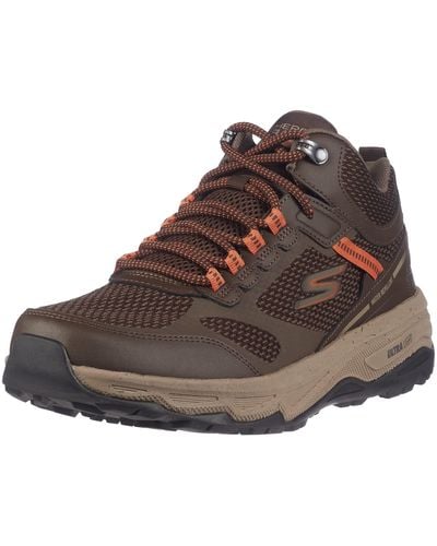 Skechers Trail Running Walking Hiking Shoe With Air Cooled - Brown