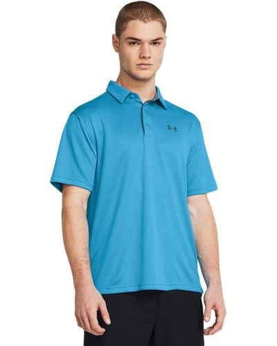 Under Armour Tech Golf-Poloshirt für - Blau