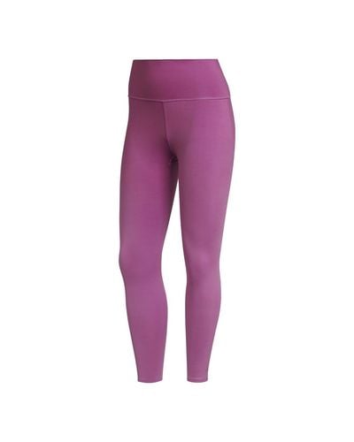 adidas Opt Luxe 7/8 T Tights - Lila