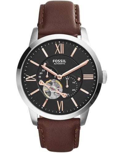 Fossil Watch ME3259 in Braun für Herren | Lyst DE