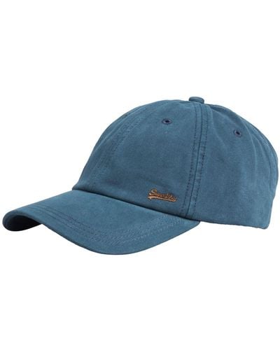 Superdry Vintage Emb Cap Baseball - Blauw