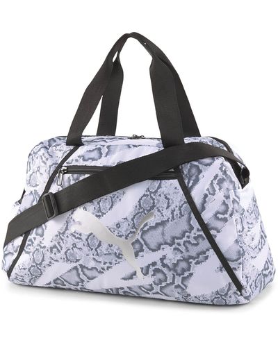 PUMA Sporttasche at Essentials Grip Bag 077366 White-Untamed One Size - Grau